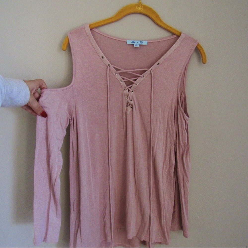 Pink sweater